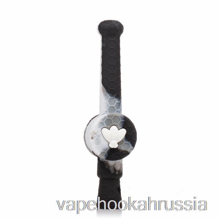 Vape Russia Stratus Reclaimer Honey Dipper силиконовый мазок соломенный мраморный серый (черный/серый/белый)
